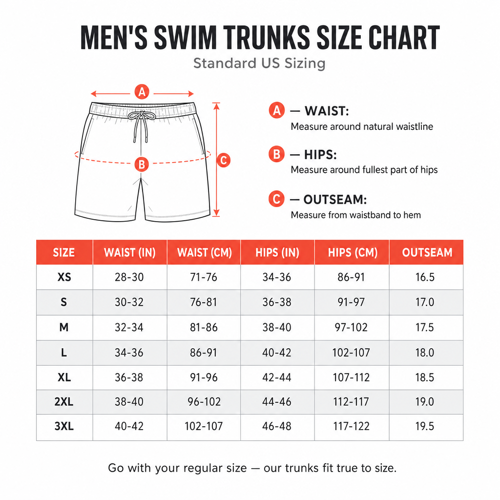 Cheeky Swim Trunks — Illusion Print